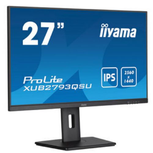 Monitor IIYAMA ProLite XUB2793QSU-B7 68,5cm (27") QHD IPS 100Hz DP/HDMI zvočniki monitor