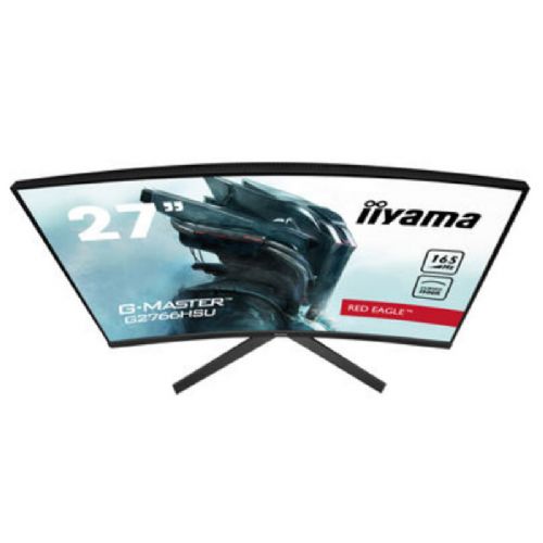 Monitor Iiyama Red Eagle G-master G2766HSU-B1, 68,5 cm (27"), FHD, VA, 165 Hz, DP/HDMI/USB, FreeSync, zvočniki, ukrivljen, gaming