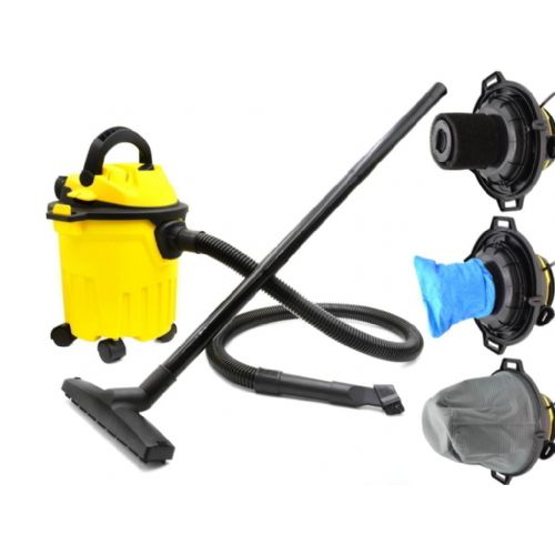 Industrial vacuum cleaner 15L wet dry 1250W