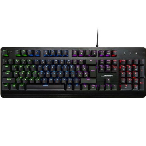 INTER-TECH Nitrox NK-2000ME žična RGB mehanična SLO tisk gaming tipkovnica