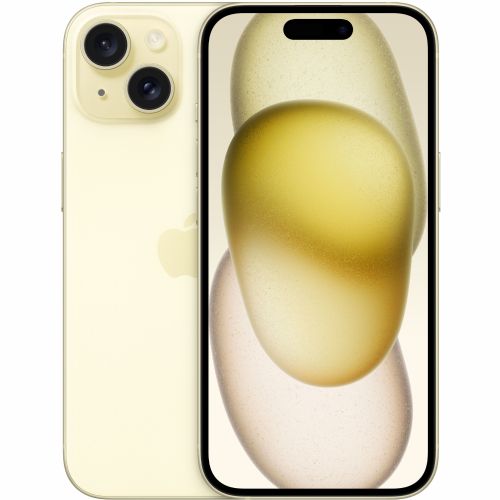 Pametni telefon Apple iPhone 15, 512 GB, rumen