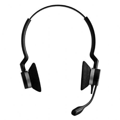 Slušalke Jabra BIZ 2300 USB Duo MS, binauralne, odpravljanje šumov, žična povezava, nadzor glasnosti, mikrofon z zmanjšanjem hrupa
