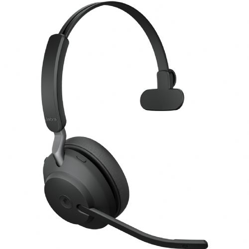 Slušalke Jabra Evolve2 65 Mono MS + Link 380c, črne barve
