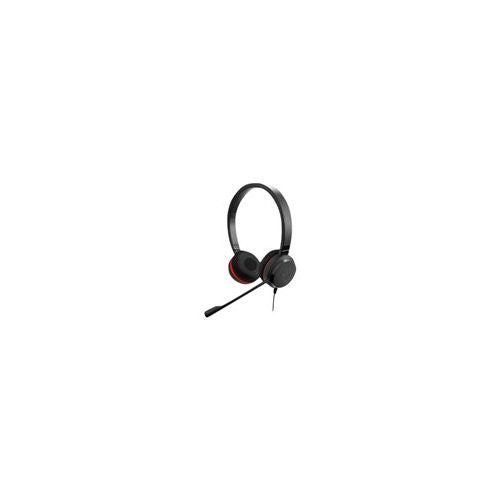 JABRA Evolve 20SE MS stereo Special Edition headset on-ear wired USB Certified for Skype for Business