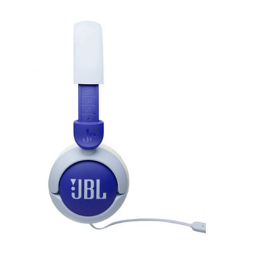 Slušalke JBL Junior 320 žične, za otroke, naušne, z vgrajenim mikrofonom, modre
