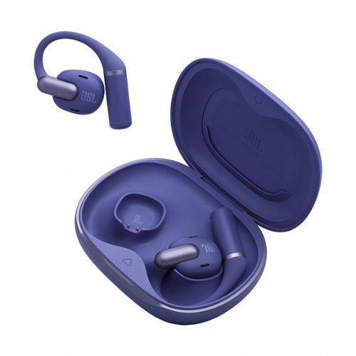 Slušalke JBL Sense Pro True Wireless, odprta zasnova, IP54, 4 mikrofoni, modre