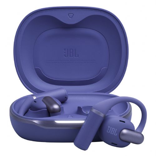 Slušalke JBL Sense Pro True Wireless, odprta zasnova, IP54, 4 mikrofoni, modre