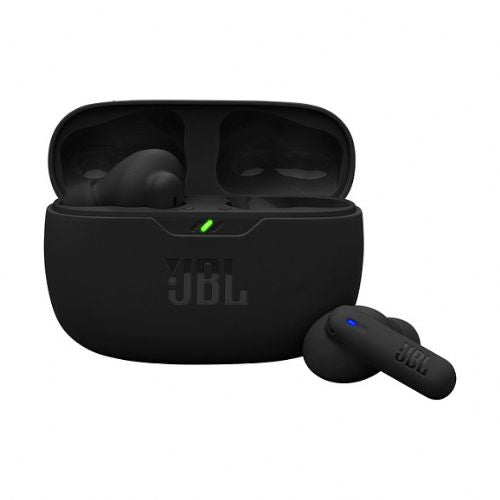 Slušalke JBL Wave Beam 2 aktivno odpravljanje šuma, Pure Bass zvok, Bluetooth 5.3, do 40 h predvajanja, črne