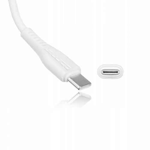 JELLICO Data cable KDS-30 (Fast Charge) 3.0A 60W input Type C to Type C 1m, white