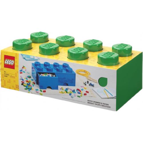 Lego®: Škatla za shranjevanje z gradnikom 8 - Zelena (40061734)