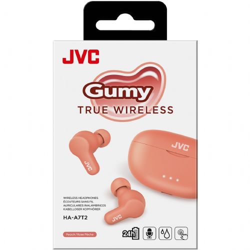 Slušalke JVC HA-A7T2-PE breskev