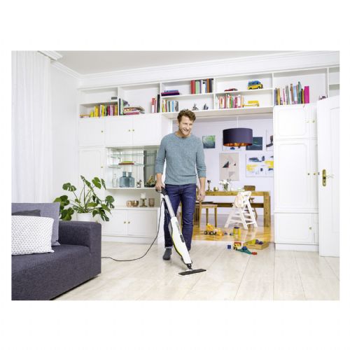 Parni čistilec Kärcher SC 3 UPRIGHT 0,5L črno bela 5m 1600 W