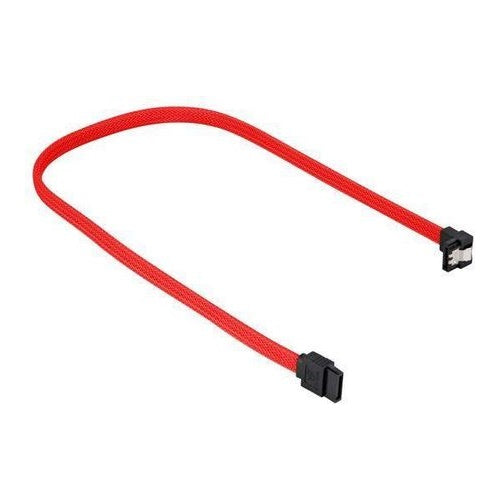 Sharkoon SATA III Cable 90°, 45 cm, red