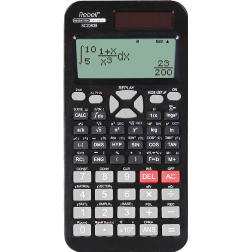 CALCULATOR REBELL SC2080SBX 417 F, MATR. SCREEN 23hs3ypflgd3