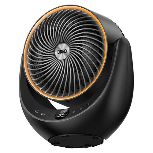 Dreo 715 2000 W radiator, oscillating, for rooms up to 25 m², overheating protection, black