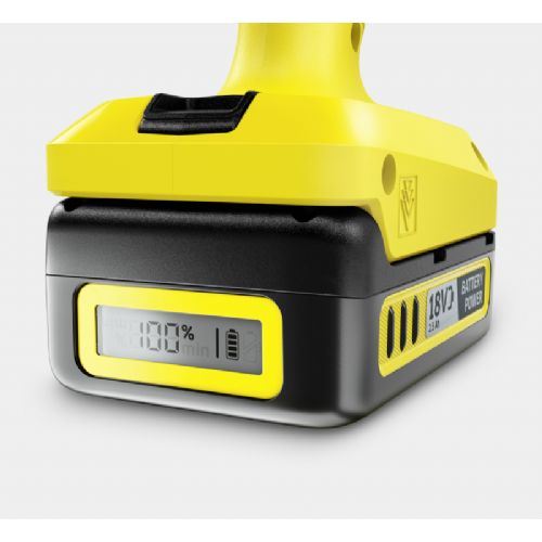 Karcher KHB 4-18 Battery Set cordless hand cleaner, 18 V, 21 bar, 170 l/h, battery and charger included