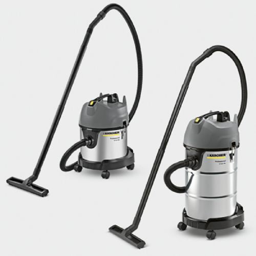 Sesalnik za suho/mokro sesanje Karcher Professional NT 20/1 Me Classic Edition, 1500 W, 20 l posoda iz nerjavnega jekla, PES filter, srebrna