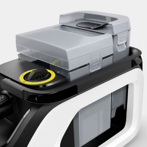 Sesalnik za pranje Kärcher SE 3 Compact Home Shoe N1 1.081-540.0, globinsko čiščenje, 500 W, čiščenje obutve, sistem 2 rezervoarjev, bela