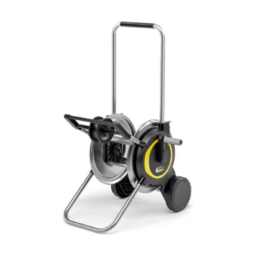 Karcher HT 5 M hose trolley 2.645-367.0, adjustable handle, metal reel, black