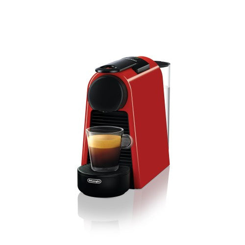 DeLonghi Essenza Mini EN85.R coffee machine 19 bar, 0.6 l tank, fast heating, compact design, programmable cup sizes