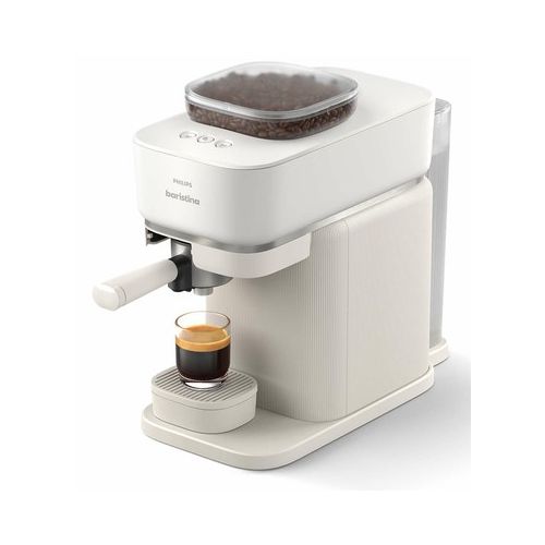 Philips BAR300/00 coffee machine white, 16 bar pressure, 1.2 l, milk frother, for ground coffee/E.S.E. cartridges, 1550 W