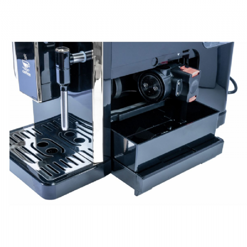 Tornado TCM-9008A-GS 20 bar coffee machine, built-in grinder, 200g capacity, espresso/cappuccino/latte functions, gold-black