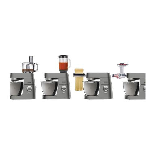 Kuhinjski robot Kenwood KVC 3110 S, 1000 W, 4,6 L, planetarni mešalni sistem, ohišje iz lite kovine, dodatki primerni za pomivalni stroj