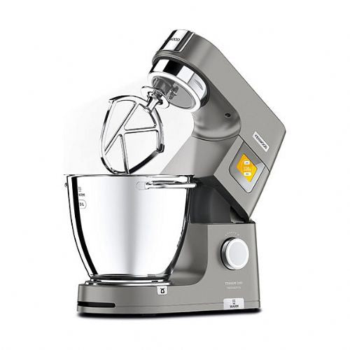 Kuhinjski robot Kenwood Titanium Chef Patissier XL 1400 W, 7 l kovinska posoda, mešanje, rezanje, ribanje, srebrna barva