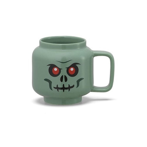 Keramična skodelica Lego Green Skeleton, 255ml, majhna, zelena