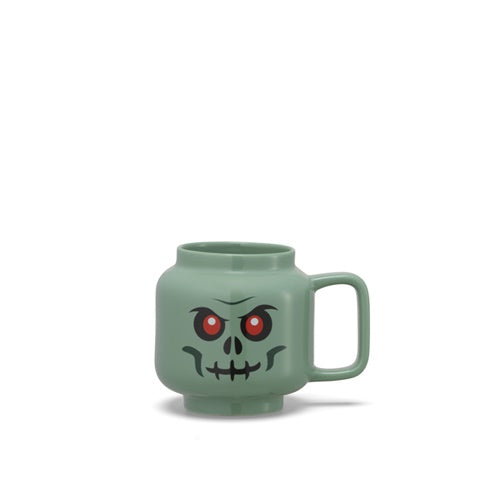 Keramična skodelica Lego Green Skeleton, 530 ml, velika, zelena
