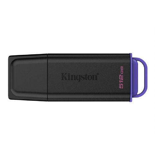 KINGSTON 512GB DataTraveler Exodia prenosni USB 3.2 Gen 1 ključ, Black/Purple