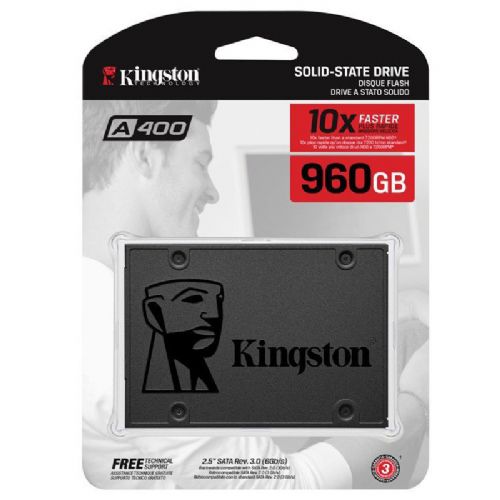 Vgradni SSD disk KINGSTON A400 960 GB 2,5'' SATA3 (SA400S37/960G) SSD