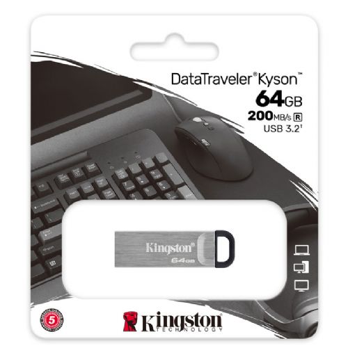 KINGSTON DataTraveler Kyson 64GB USB3.2 Gen1 type-A DTKN/64GB USB key