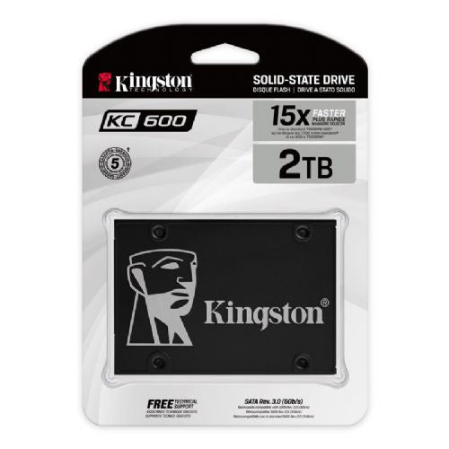 Vgradni SSD disk KINGSTON KC600 2TB 2,5 SATA3 (SKC600/2048G) SSD