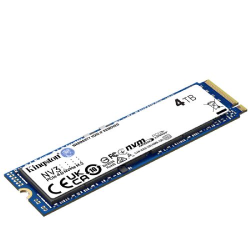 KINGSTON NV3 4TB M.2 PCIe 4.0 NVMe (SNV3S/4000G) SSD