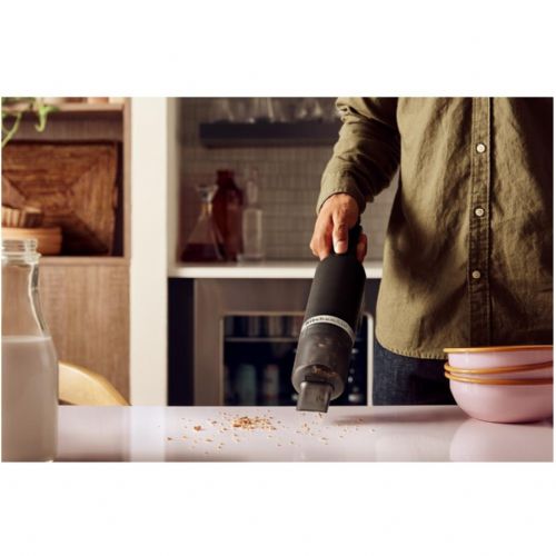 Ročni sesalnik KitchenAid 5KKVR100BM Go, brezžični, brez baterije, mat črne barve