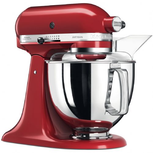 Kuhinjski robot KitchenAid Artisan 5KSM175PSEER 4,8 l, 300 W, 10 hitrosti, planetarno mešanje, rdeč (Empire Red)