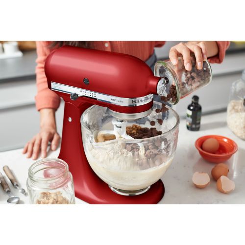 Kuhinjski robot KitchenAid Artisan 5KSM175PSEER 4,8 l, 300 W, 10 hitrosti, planetarno mešanje, rdeč (Empire Red)