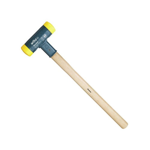 Wiha soft-faced hammer (black/wooden, Ø 30 mm)