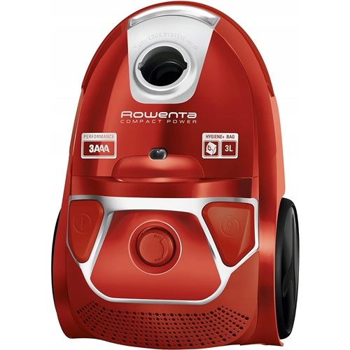 Rowenta Compact Power Parquet classic vacuum cleaner, red