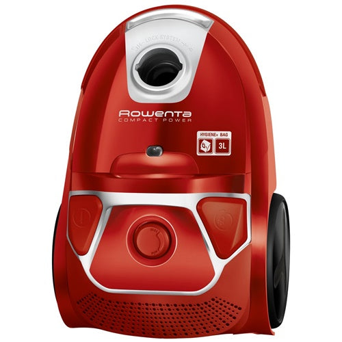 Rowenta Compact Power Parquet classic vacuum cleaner, red