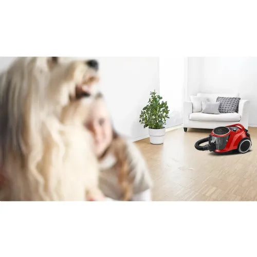 Klasični sesalnik Bosch Series 6 Pro Animal BGC41PET, rdeča/črna