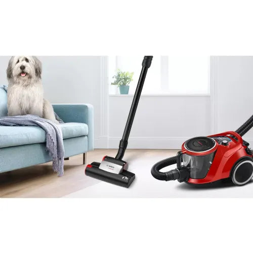 Klasični sesalnik Bosch Series 6 Pro Animal BGC41PET, rdeča/črna
