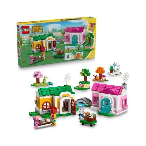 Kocke Lego Animal Crossing: Ustvarjalne hiše: zabava z letnimi časi (77057), 814 kock, od. 7 let