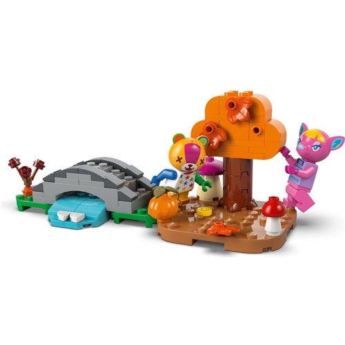 Kocke Lego Animal Crossing: Ustvarjalne hiše: zabava z letnimi časi (77057), 814 kock, od. 7 let