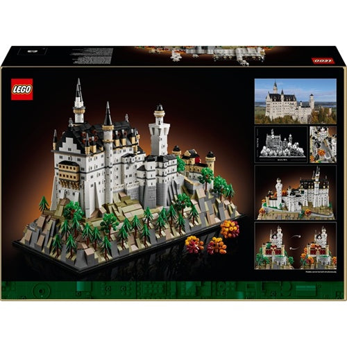 Kocke Lego Architecture: Grad Neuschwanstein (21063), 3455 kock, od 18. let