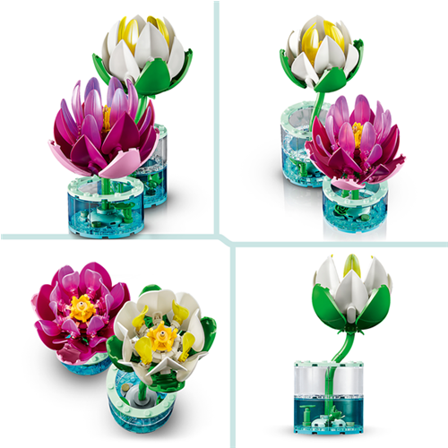 Kocke Lego Botanicals: Botanični lokvanji, 259 kos, od 9. let (11511)