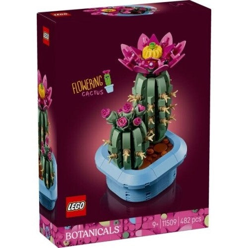 Lego Botanicals: Flowering Cactus, 482 pieces, ages 9 and up (11509)