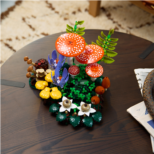 Bricks Lego Botanicals Forest Mushrooms, 806 pcs, from 18 years (11505)