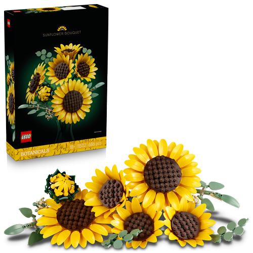 Lego Botanicals Sunflowers, 686 pieces, ages 18 and up (11502)